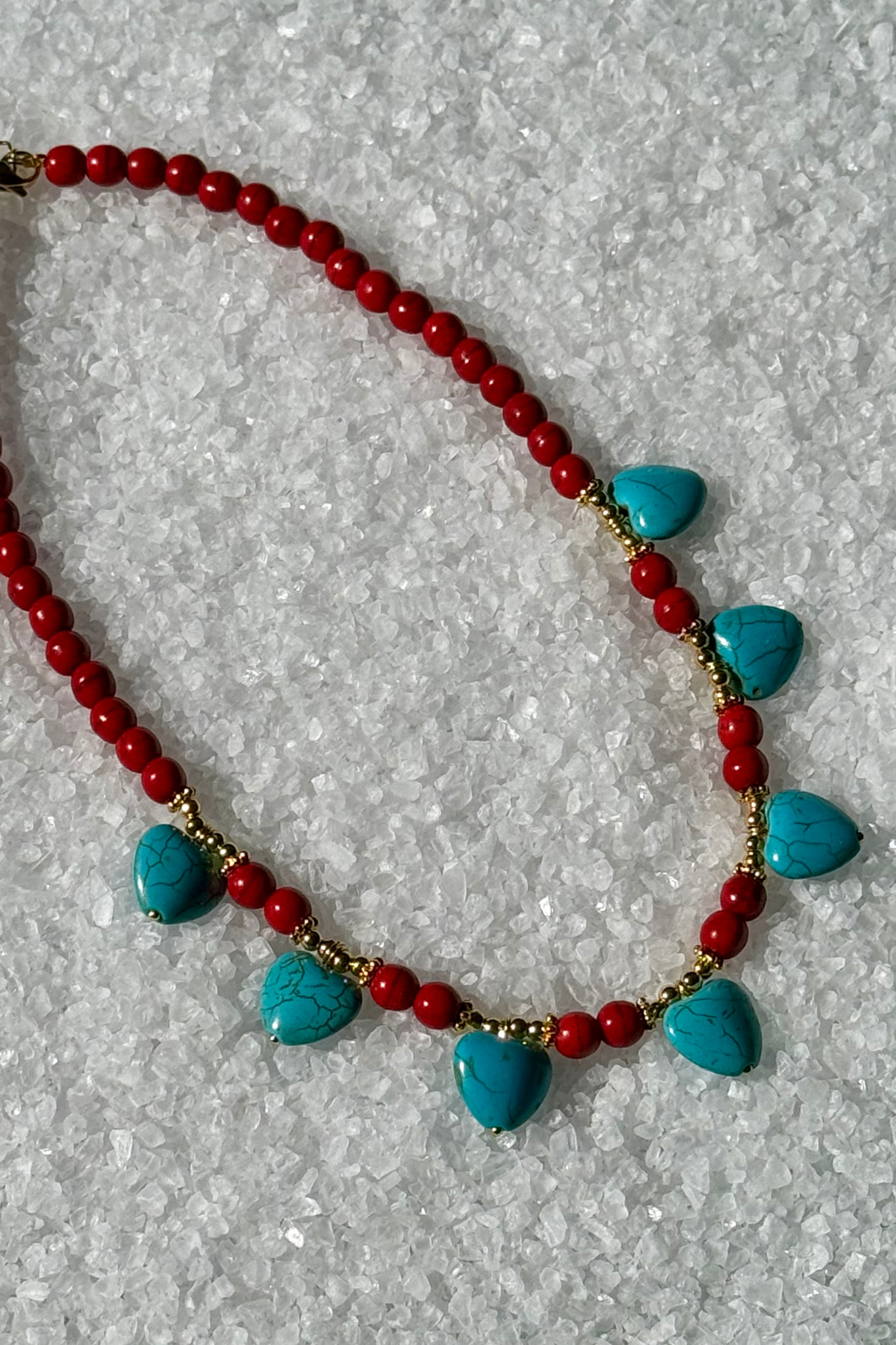 String of Hearts Necklace