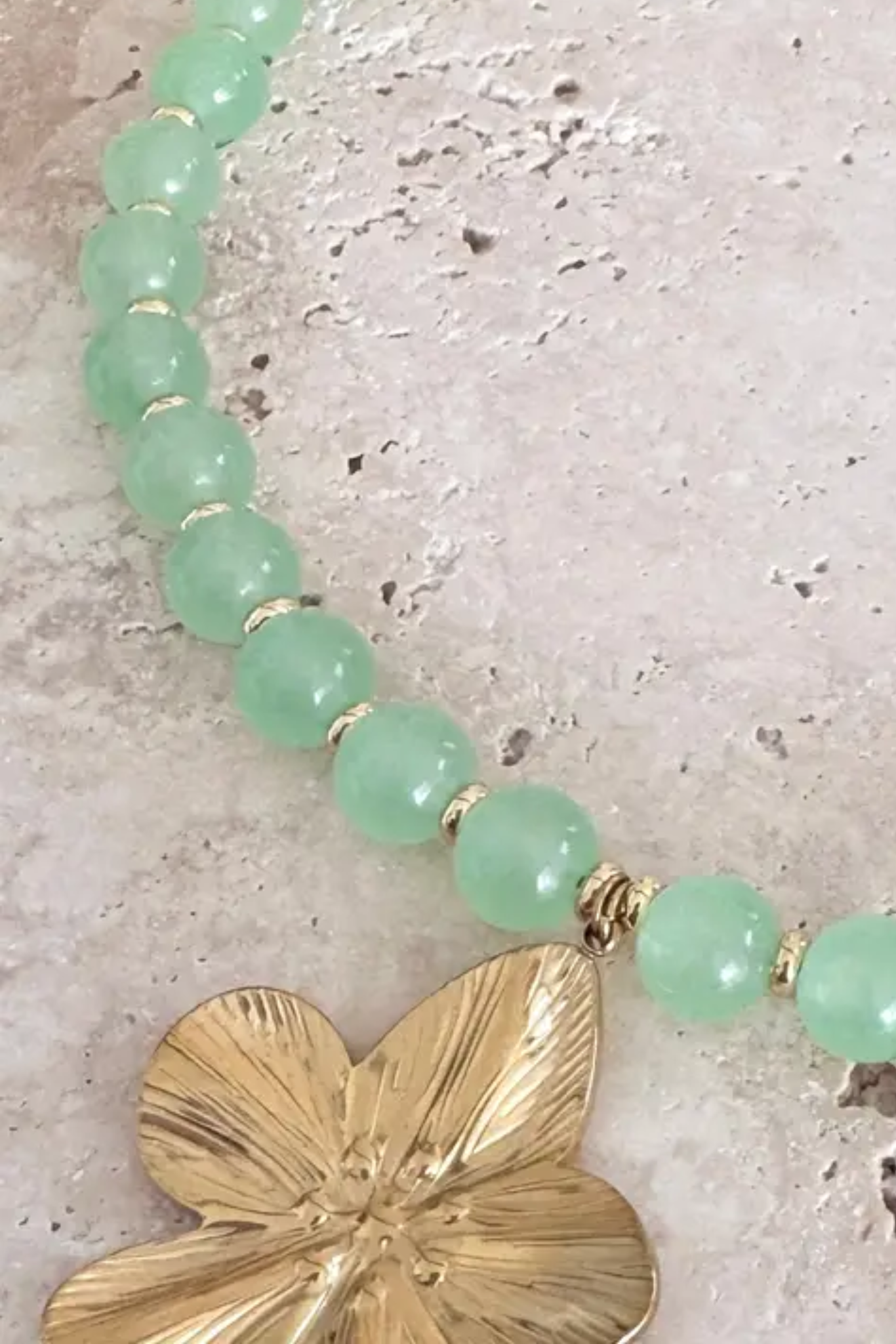 Petals Stone Necklace
