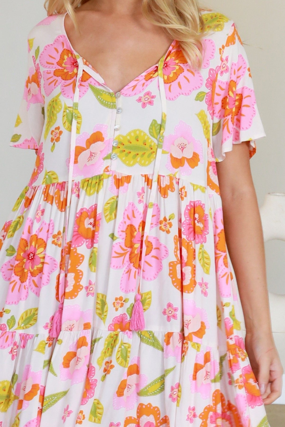Freya Mini Dress - Solara Boheme
