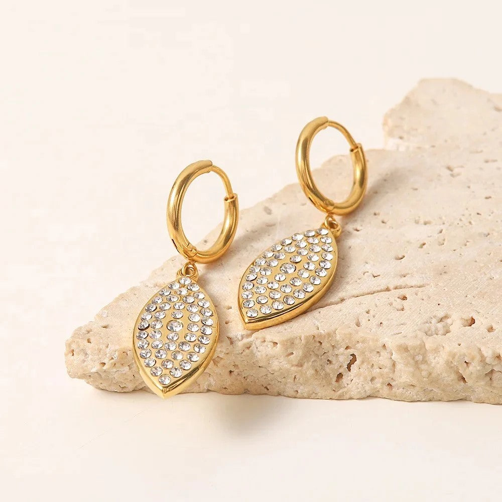 Hoop Drop Earrings