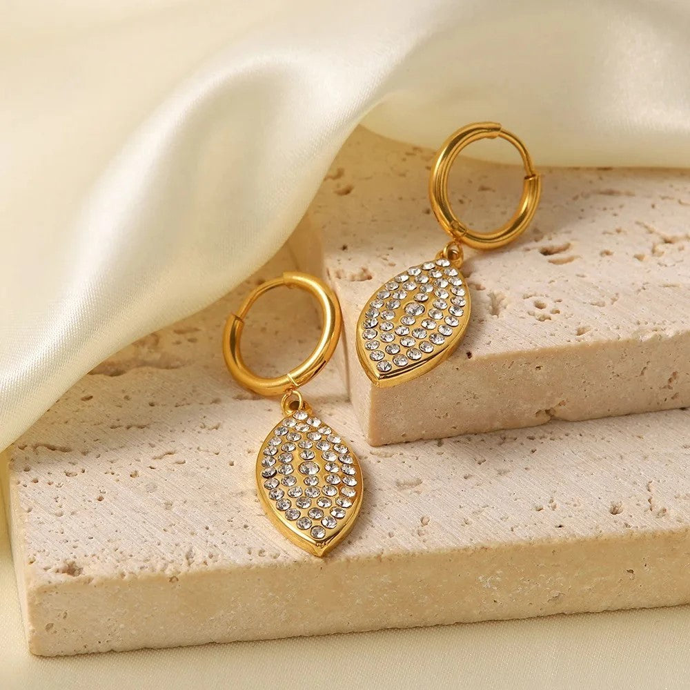 Hoop Drop Earrings