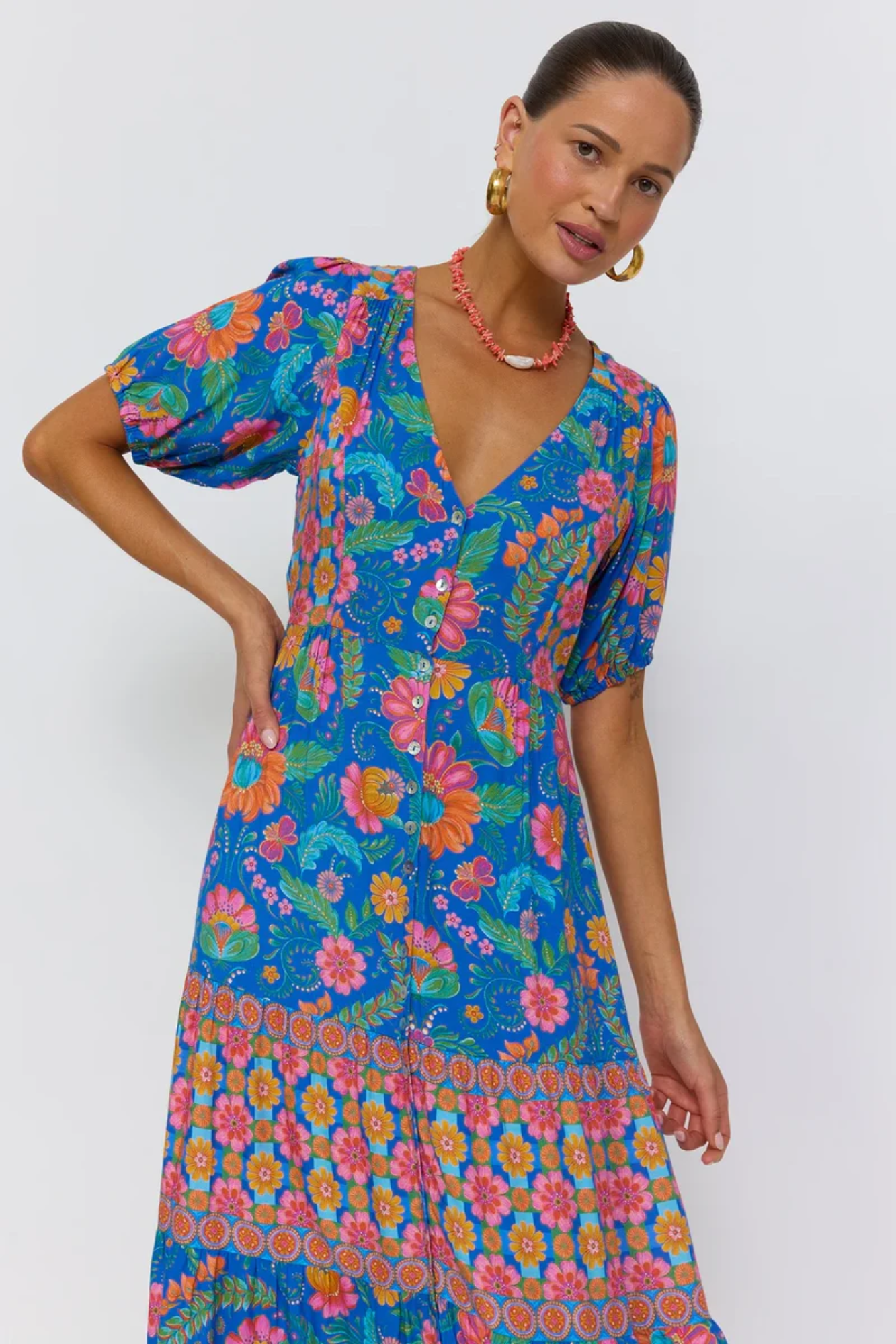 Golden Years Maxi Dress - Solara Boheme