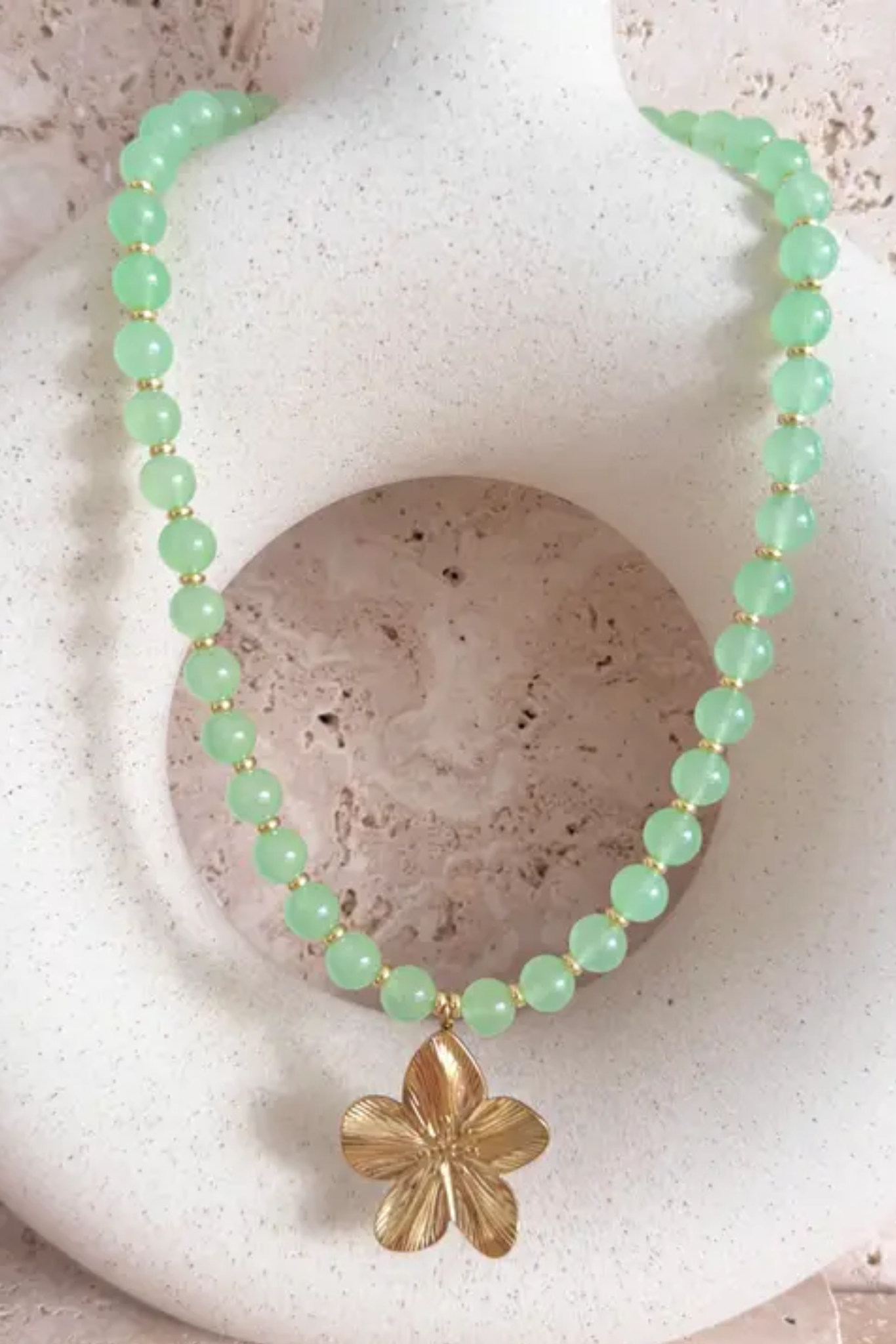 Petals Stone Necklace