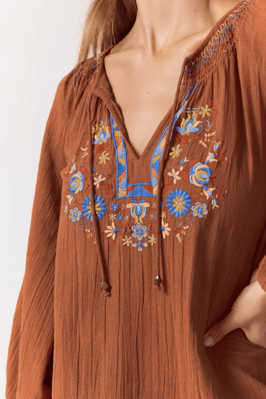 Lane Blouse - Solara Boheme