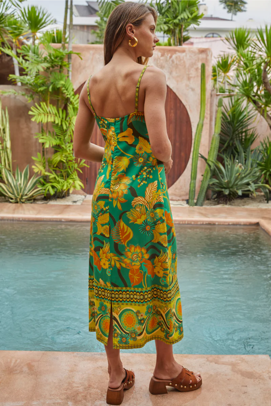 Martini Midi Dress - Solara Boheme