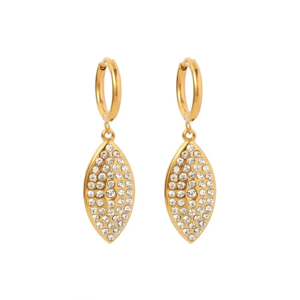 Hoop Drop Earrings