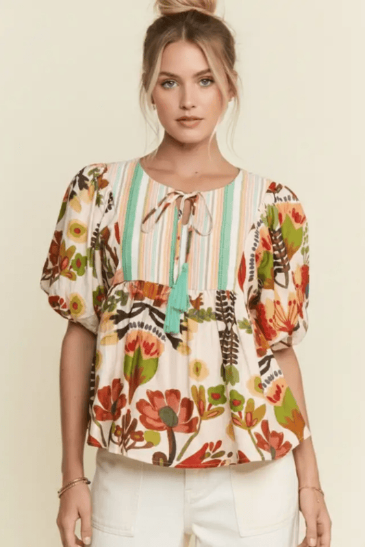 Prairie Muse Blouse - Solara Boheme