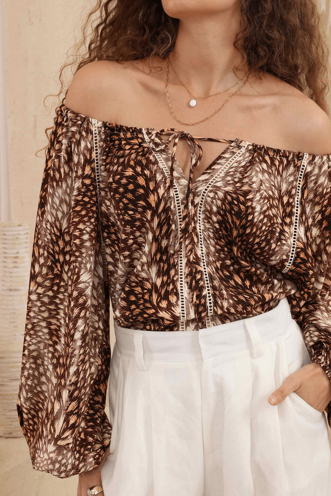 Safari Blouse - Solara Boheme