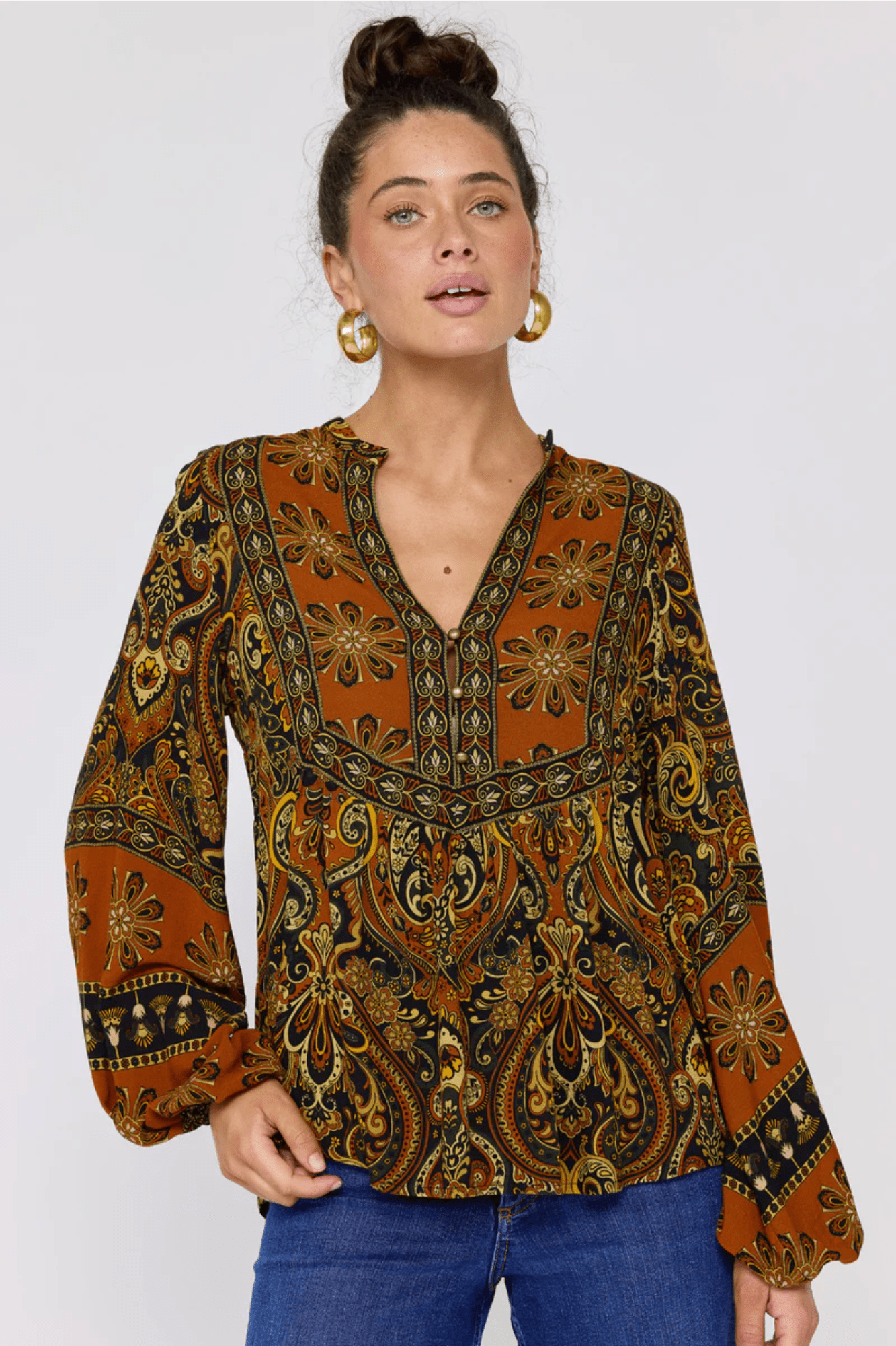 Sylvie Blouse - Mystic - Solara Boheme