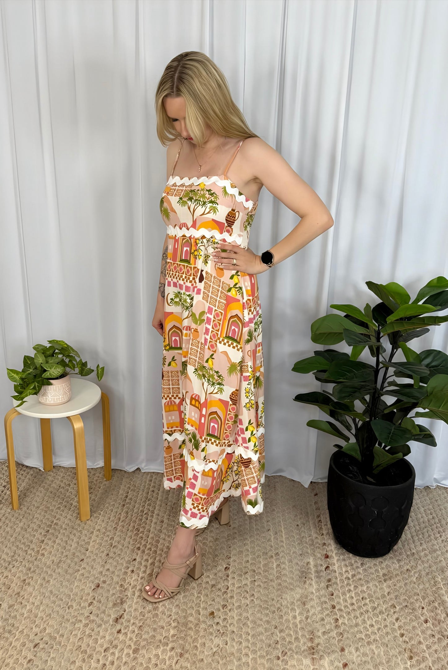 Solene Midi Dress