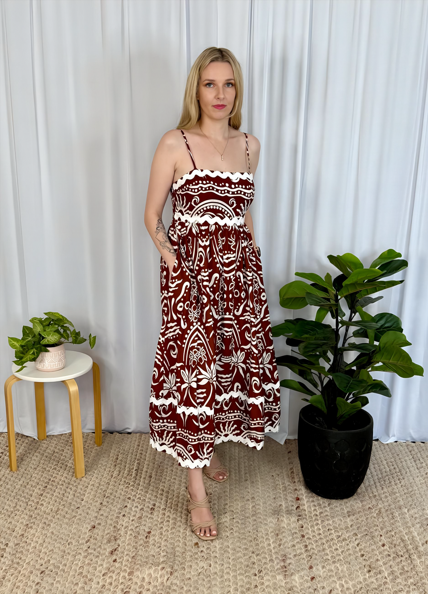 Alexa Midi Dress