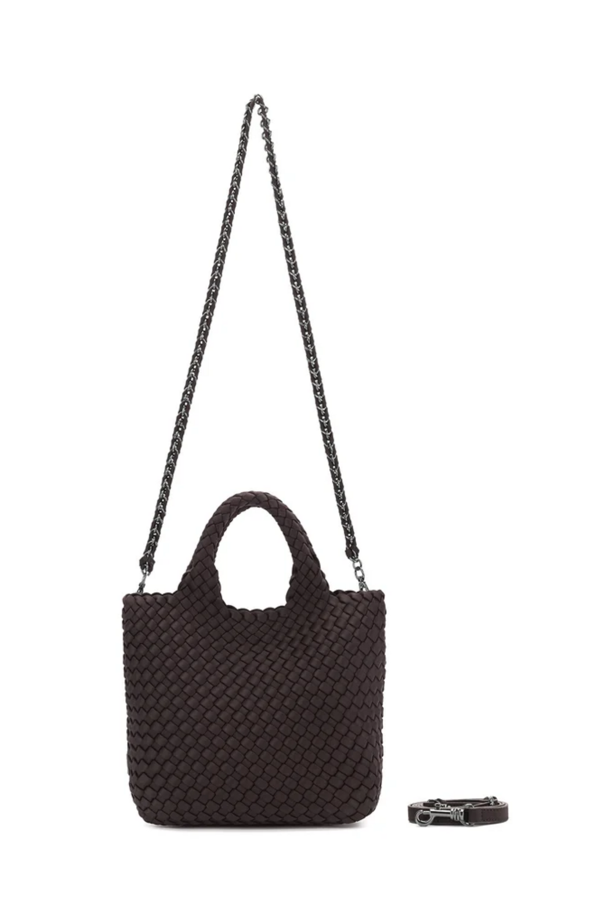 Riveria Chocolate 2 Piece Mini Tote Handbag