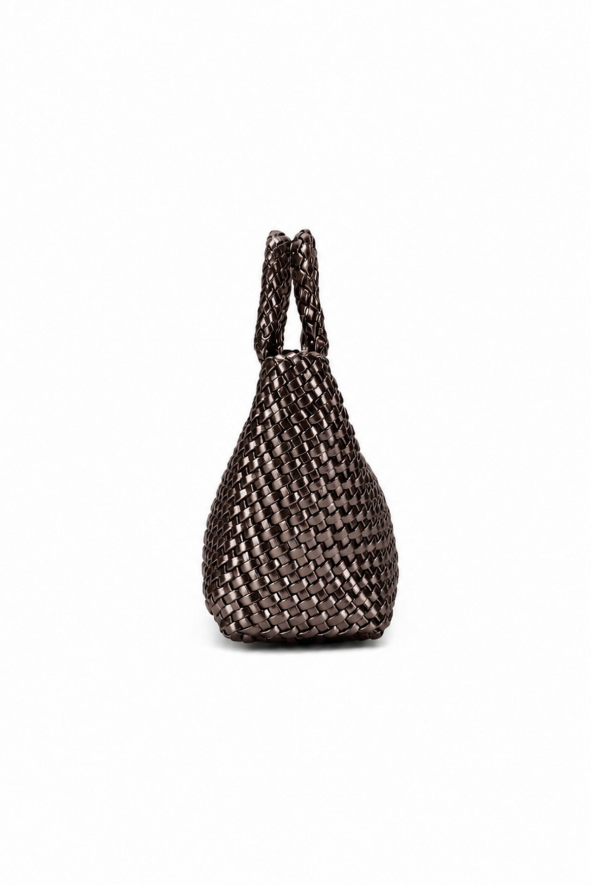Mariella Metallic Medium Tote Handbag