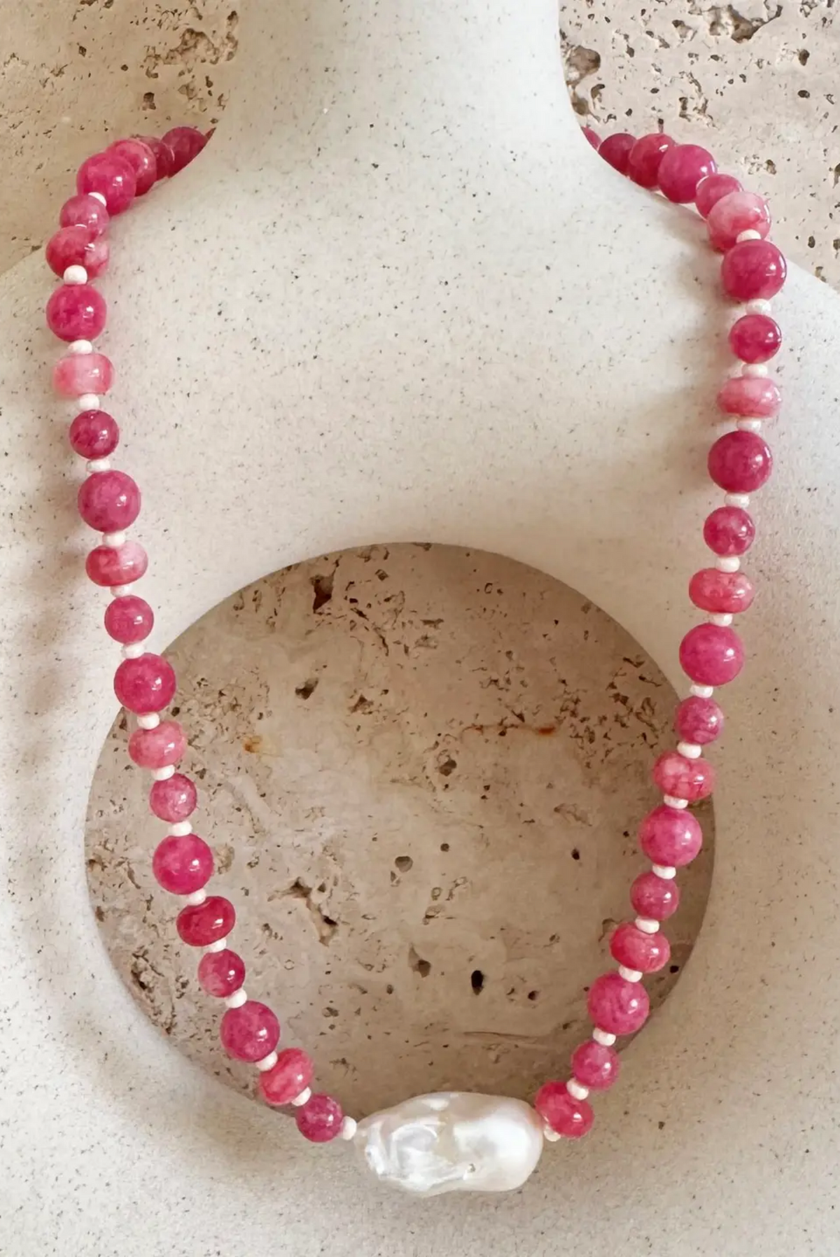 Posie Necklace - Rose