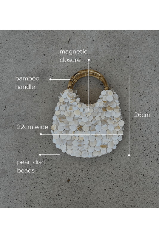 Amalfi Pearl Bag - Solara Boheme