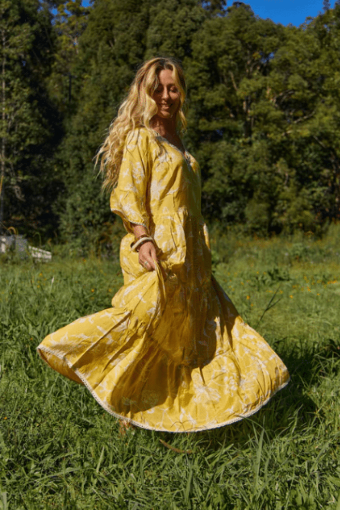 Amber Maxi Dress - Solara Boheme