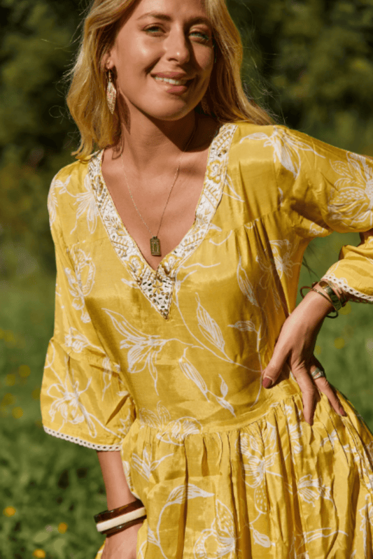 Amber Maxi Dress - Solara Boheme