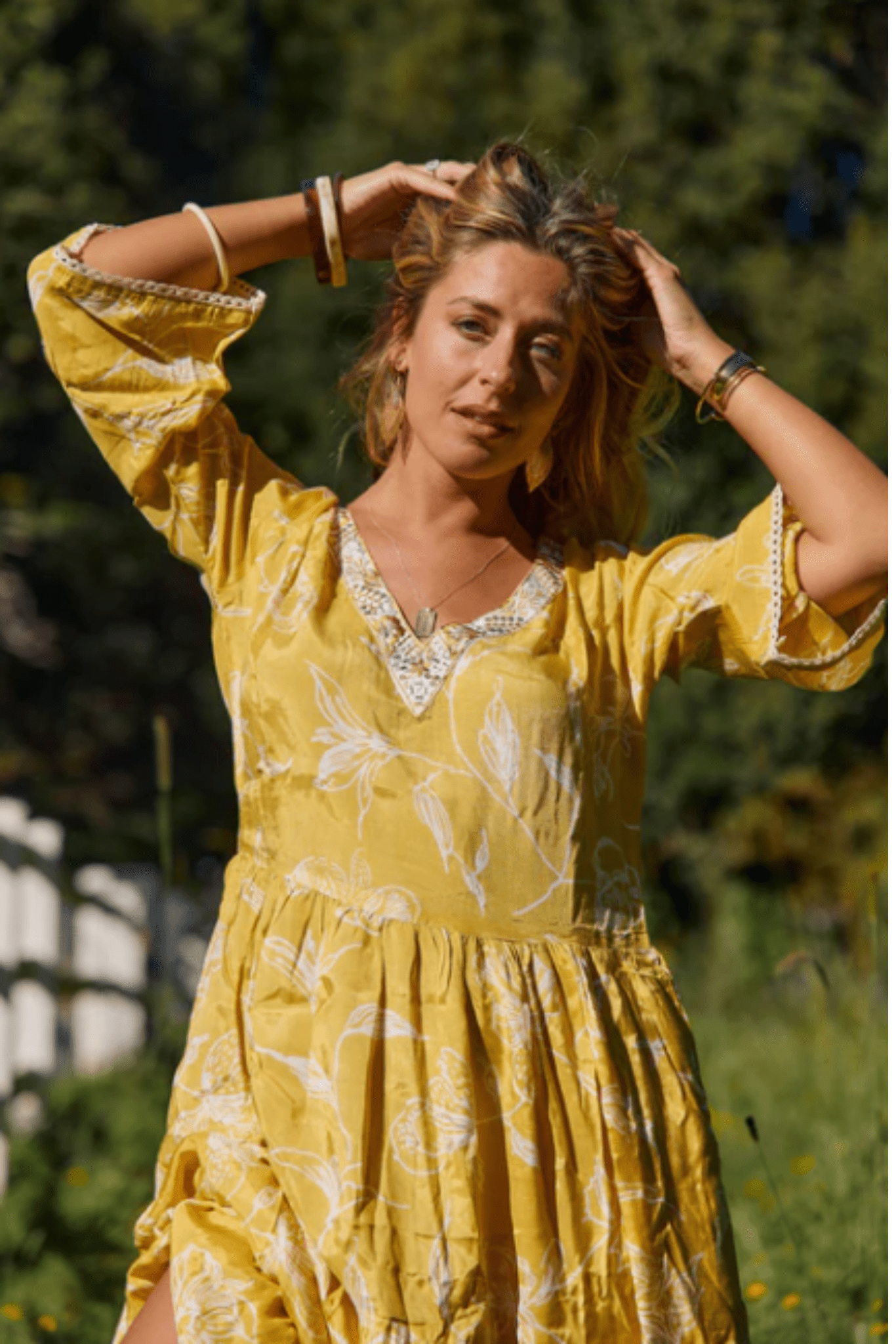 Amber Maxi Dress - Solara Boheme