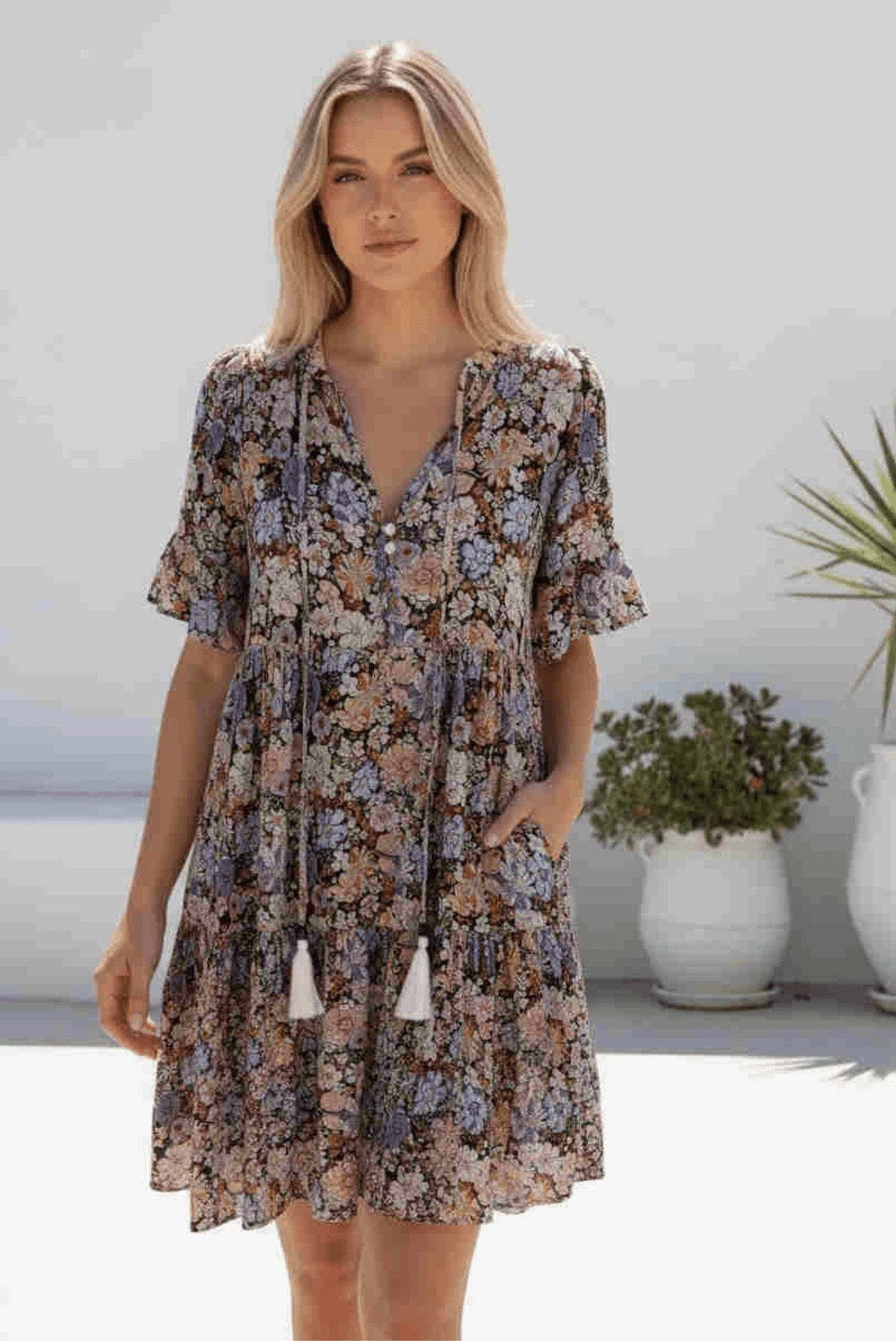 Amy Mini Dress - Solara Boheme