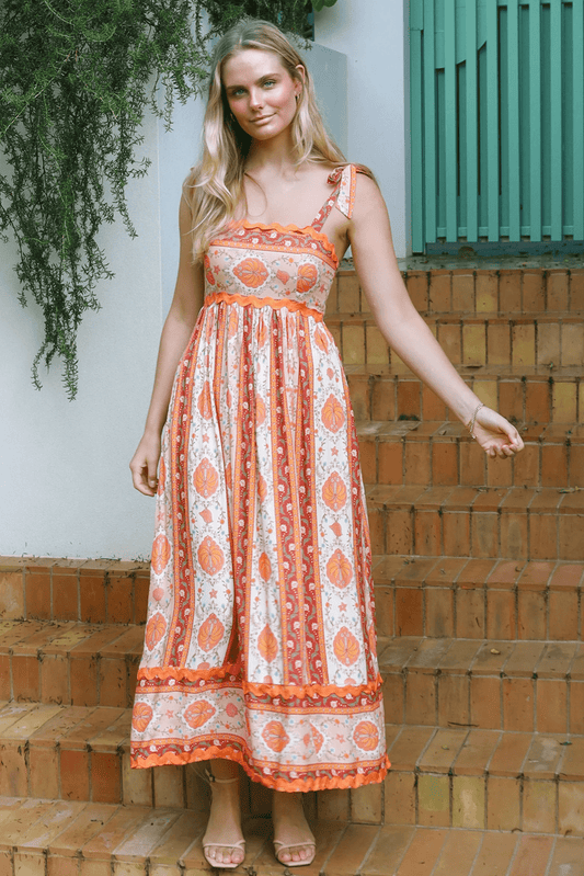 Arleth Slip Maxi Dress - Solara Boheme