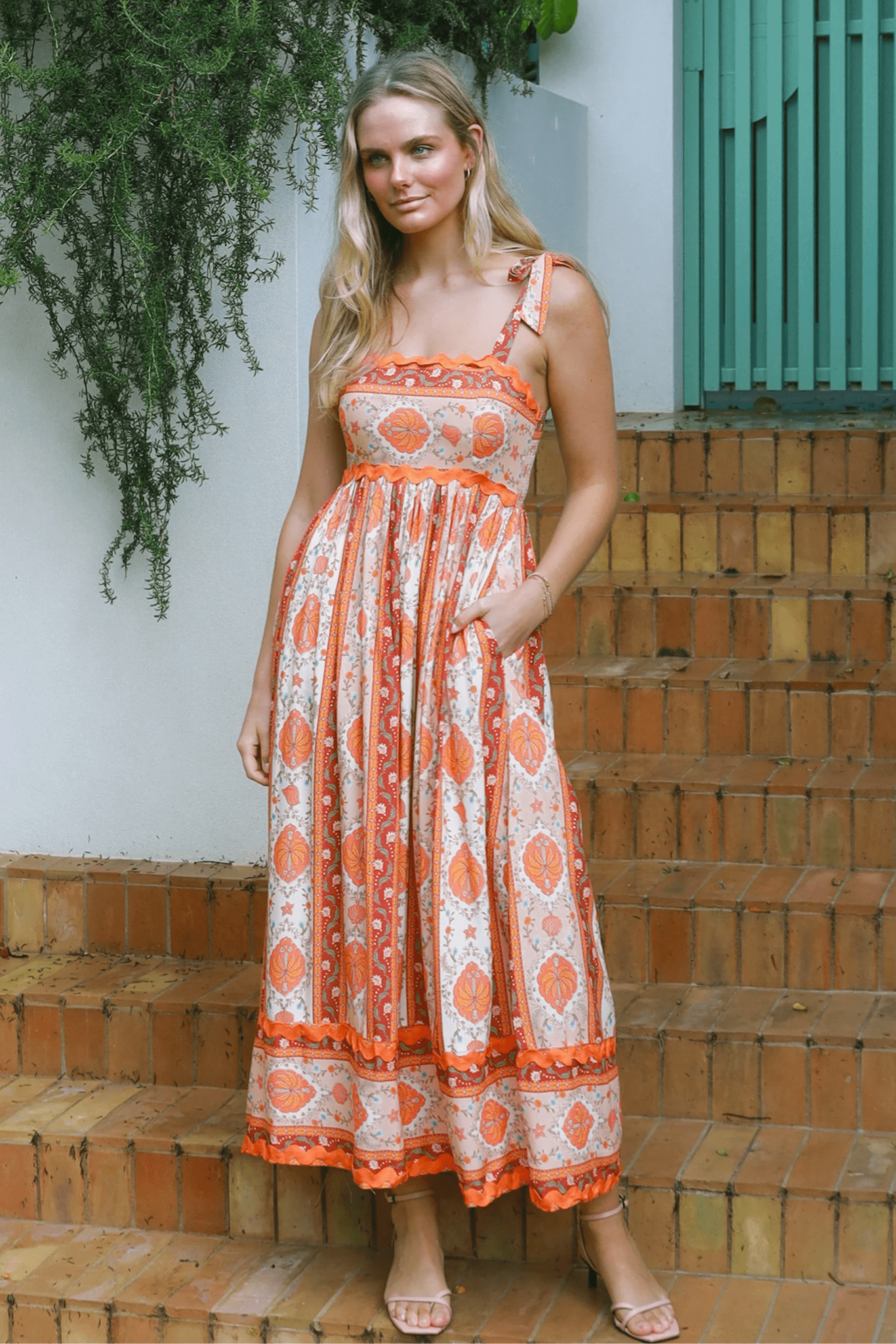 Arleth Slip Maxi Dress - Solara Boheme