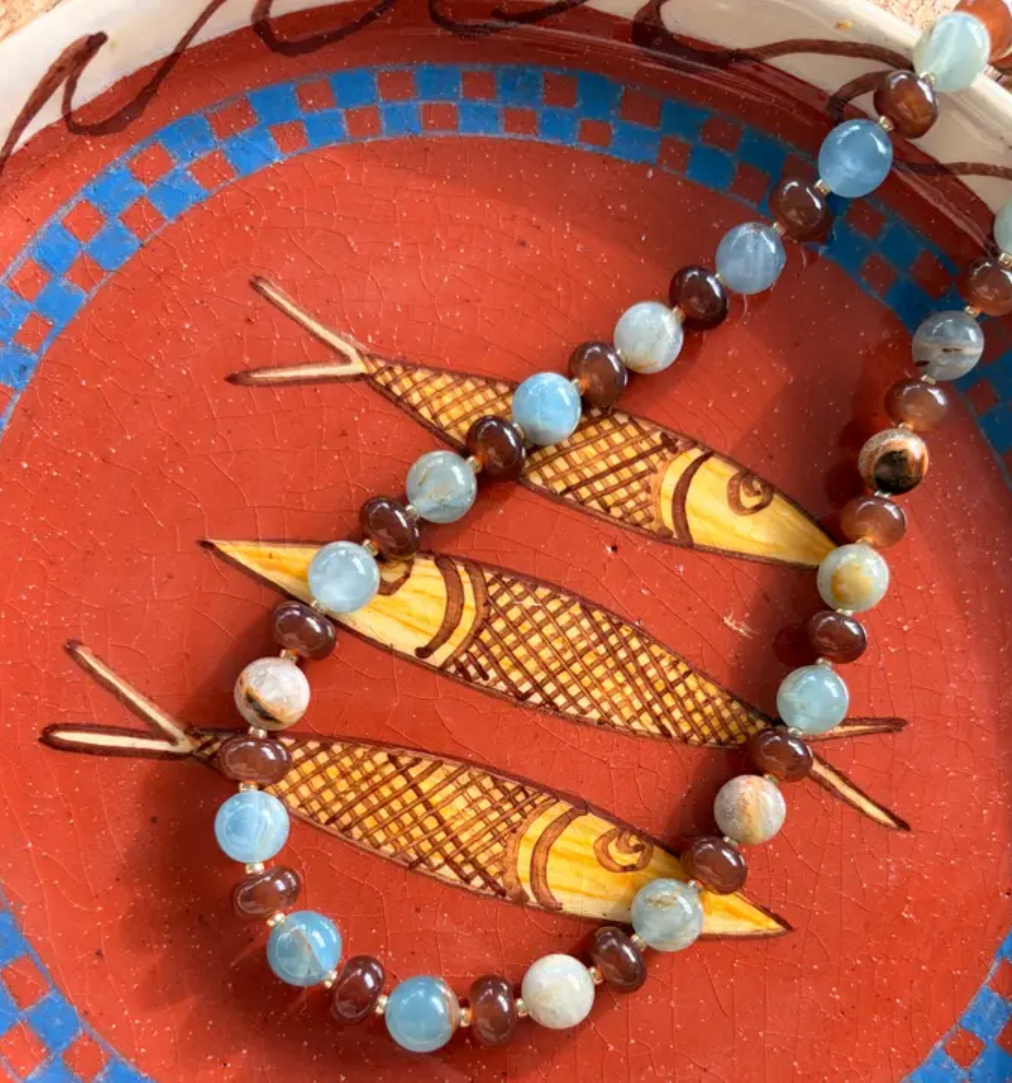 Blue Crush Necklace - Solara Boheme