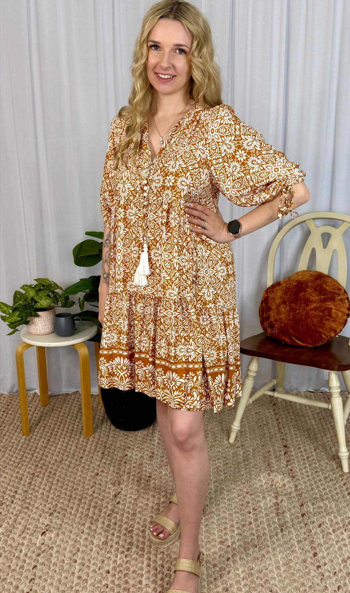 Marigold Mini Dress