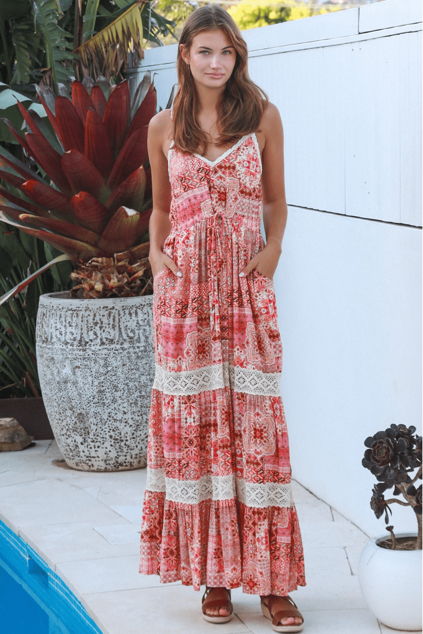 Camila Maxi Dress - Solara Boheme