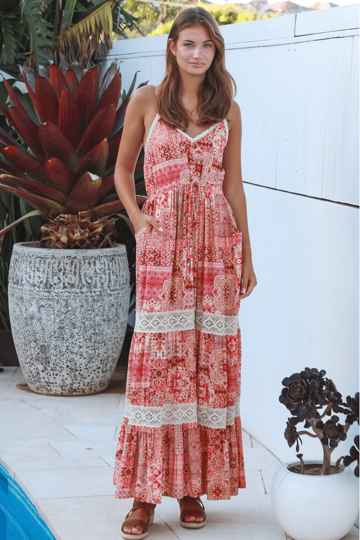 Camila Maxi Dress - Solara Boheme