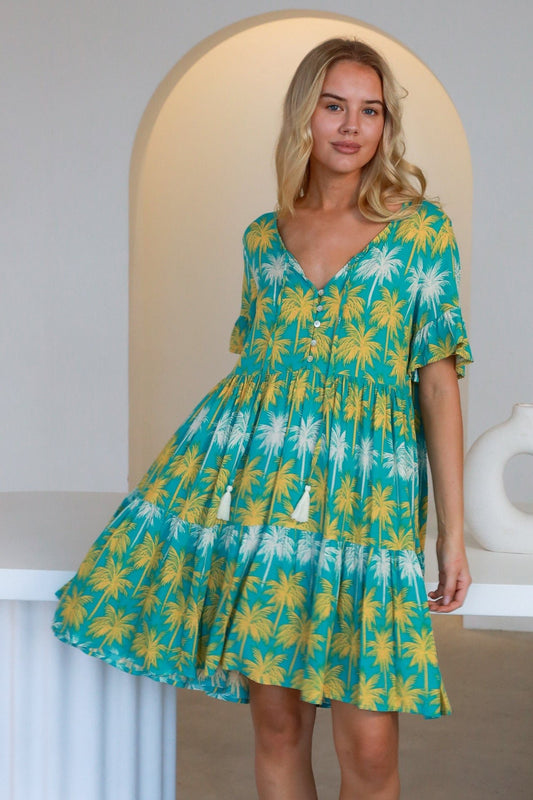 Clara Mini Dress - Solara Boheme