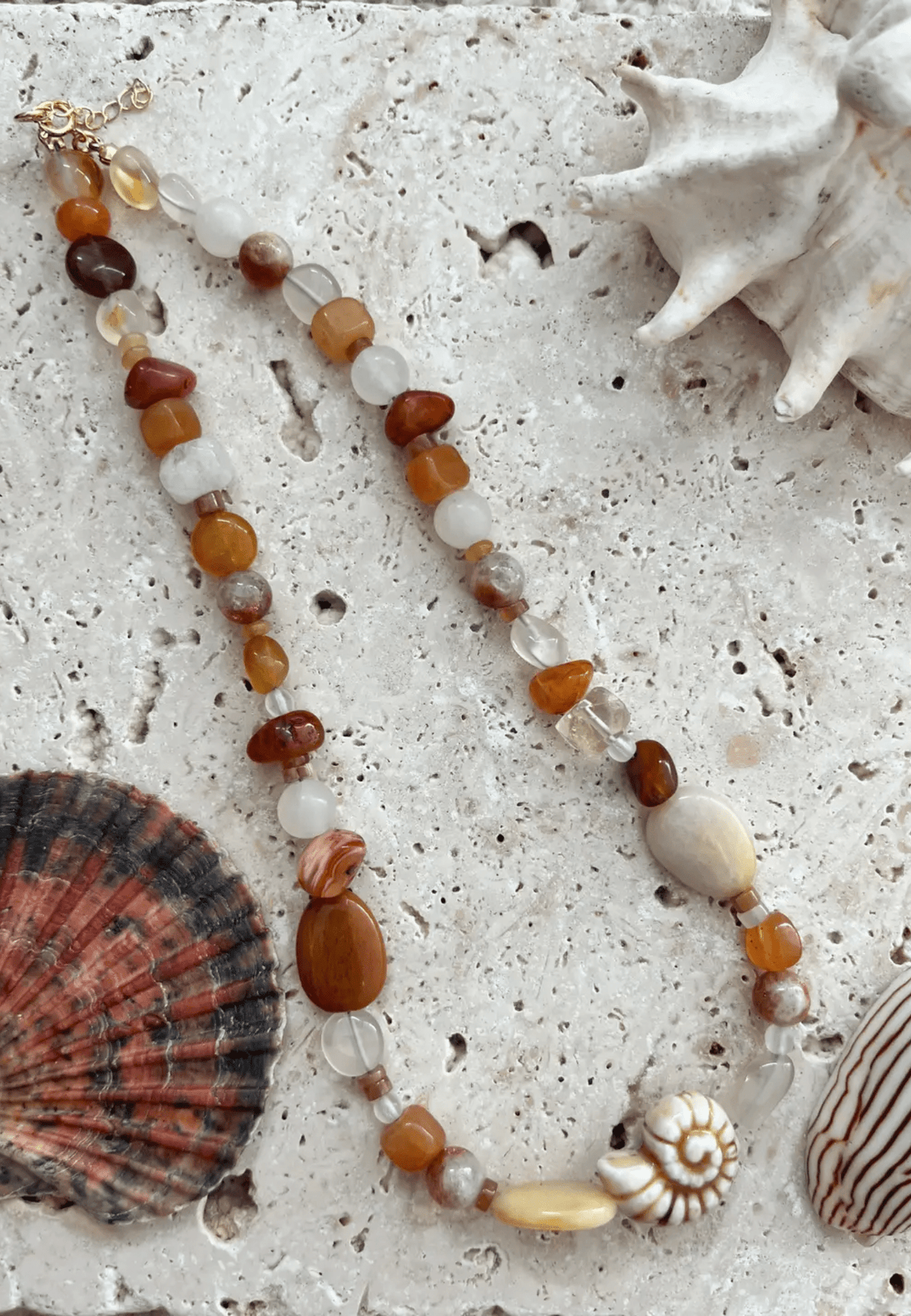 Conch Necklace - Solara Boheme
