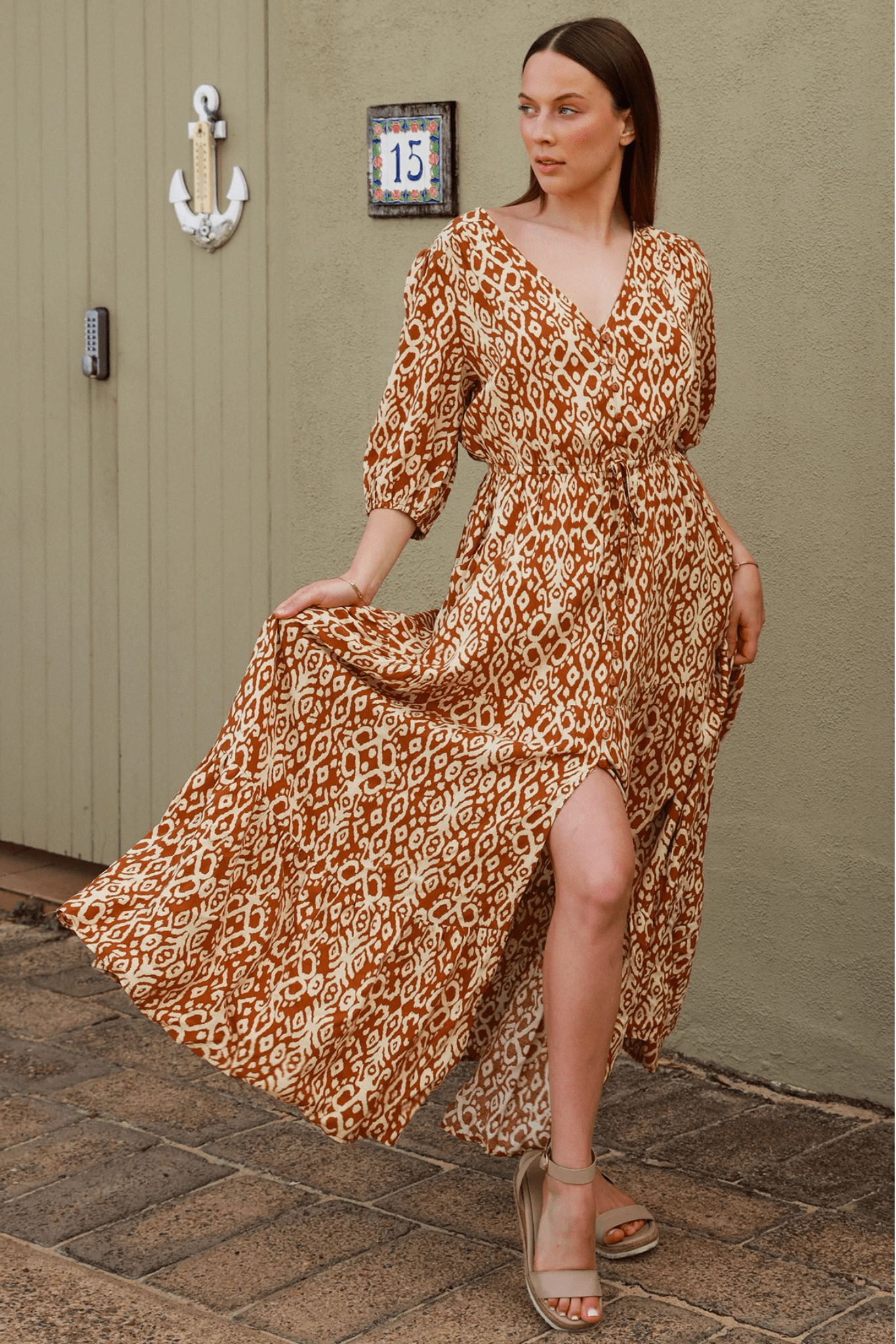 Cora Maxi Dress - Solara Boheme