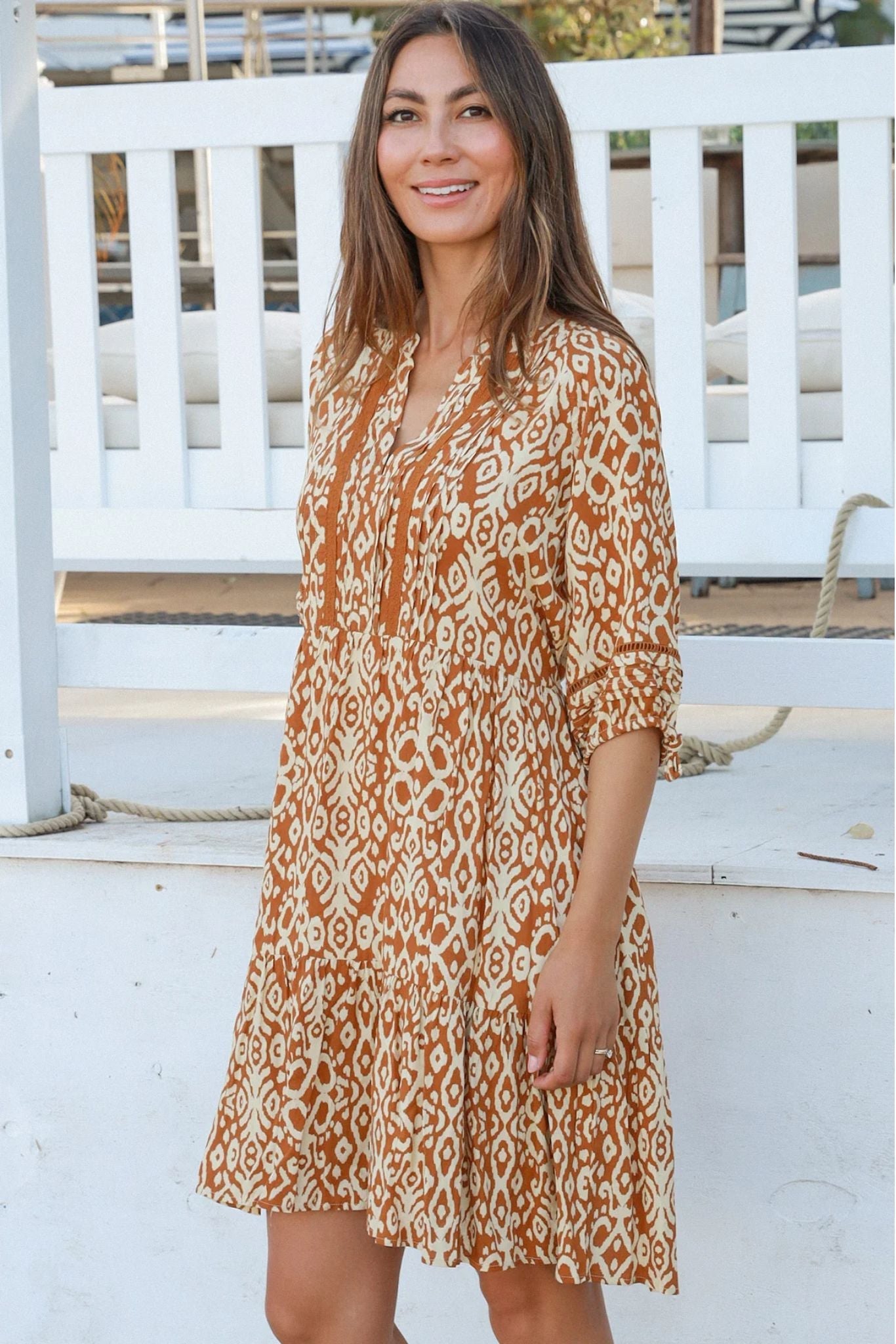Cora Mini Dress - Solara Boheme