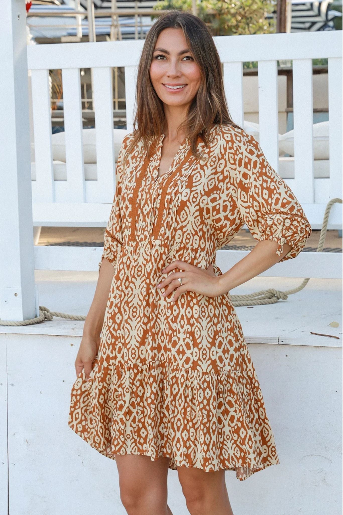Cora Mini Dress - Solara Boheme