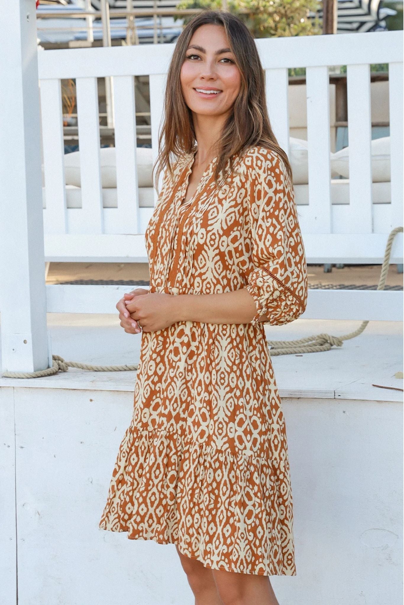 Cora Mini Dress - Solara Boheme