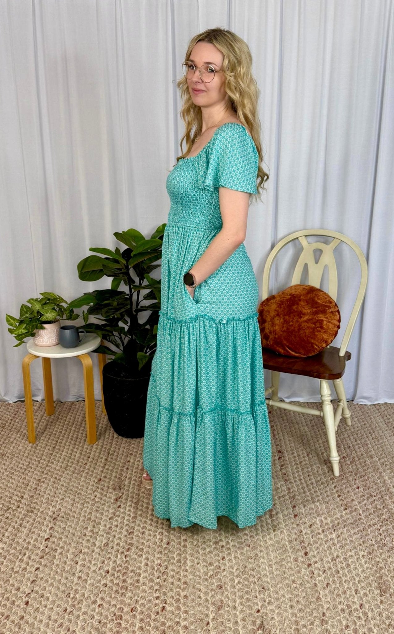 Elsie Maxi Dress - Solara Boheme