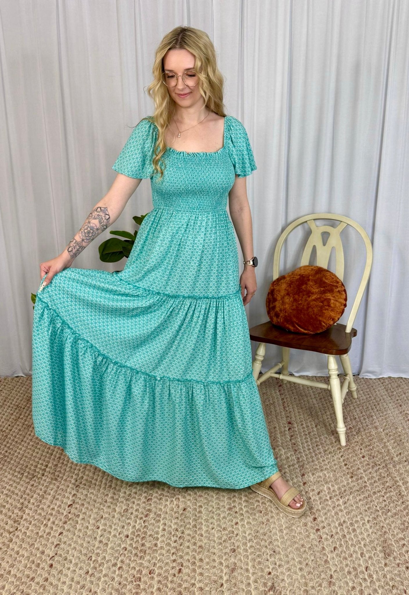 Elsie Maxi Dress - Solara Boheme