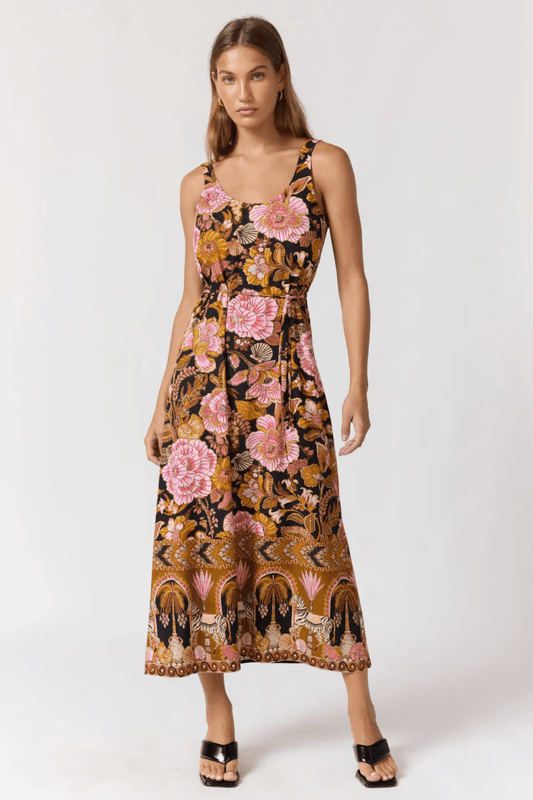 Faith Midi Dress - Solara Boheme