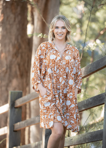 Fleur Mini Dress - Solara Boheme