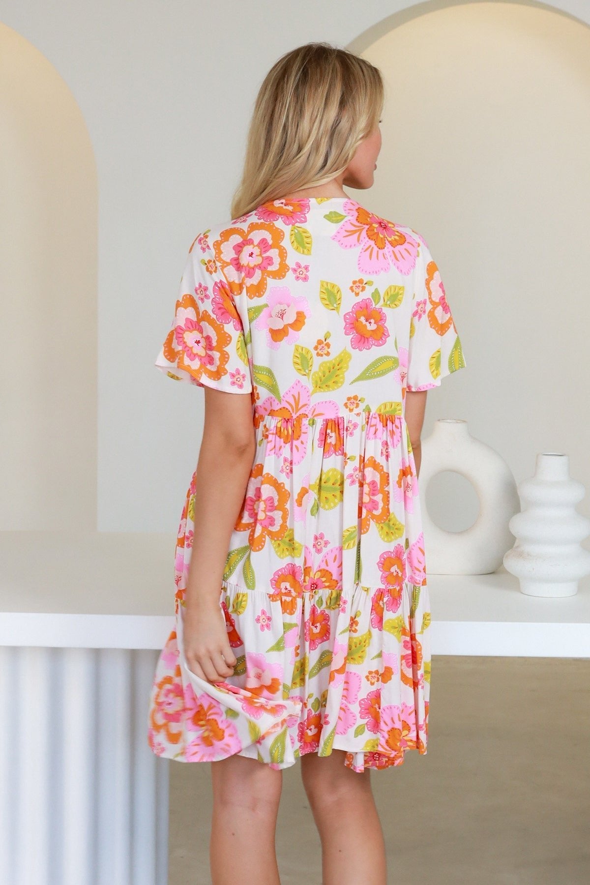 Freya Mini Dress - Solara Boheme