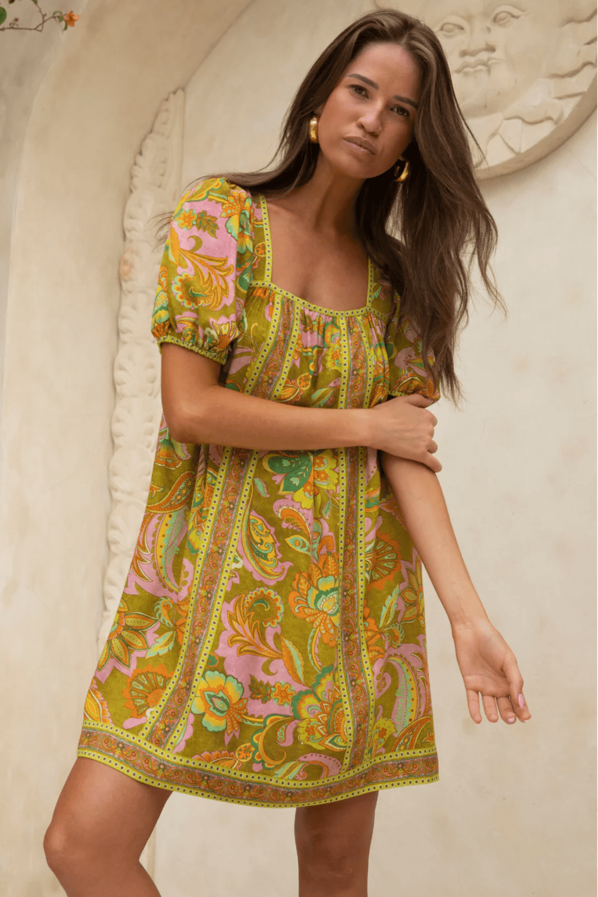 Gemmah Mini Dress - Solara Boheme