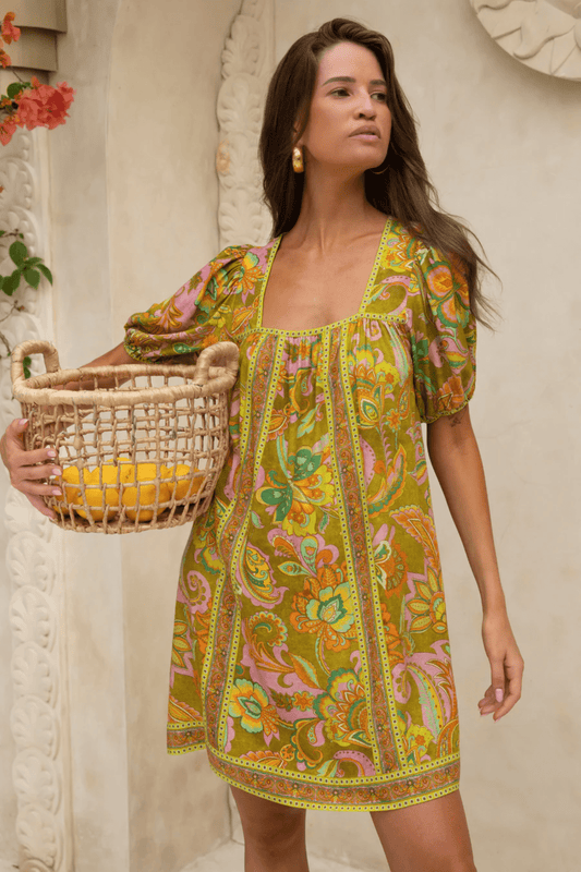 Gemmah Mini Dress - Solara Boheme