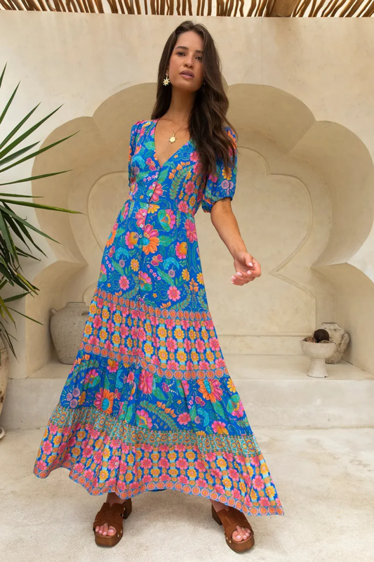Golden Years Maxi Dress - Solara Boheme