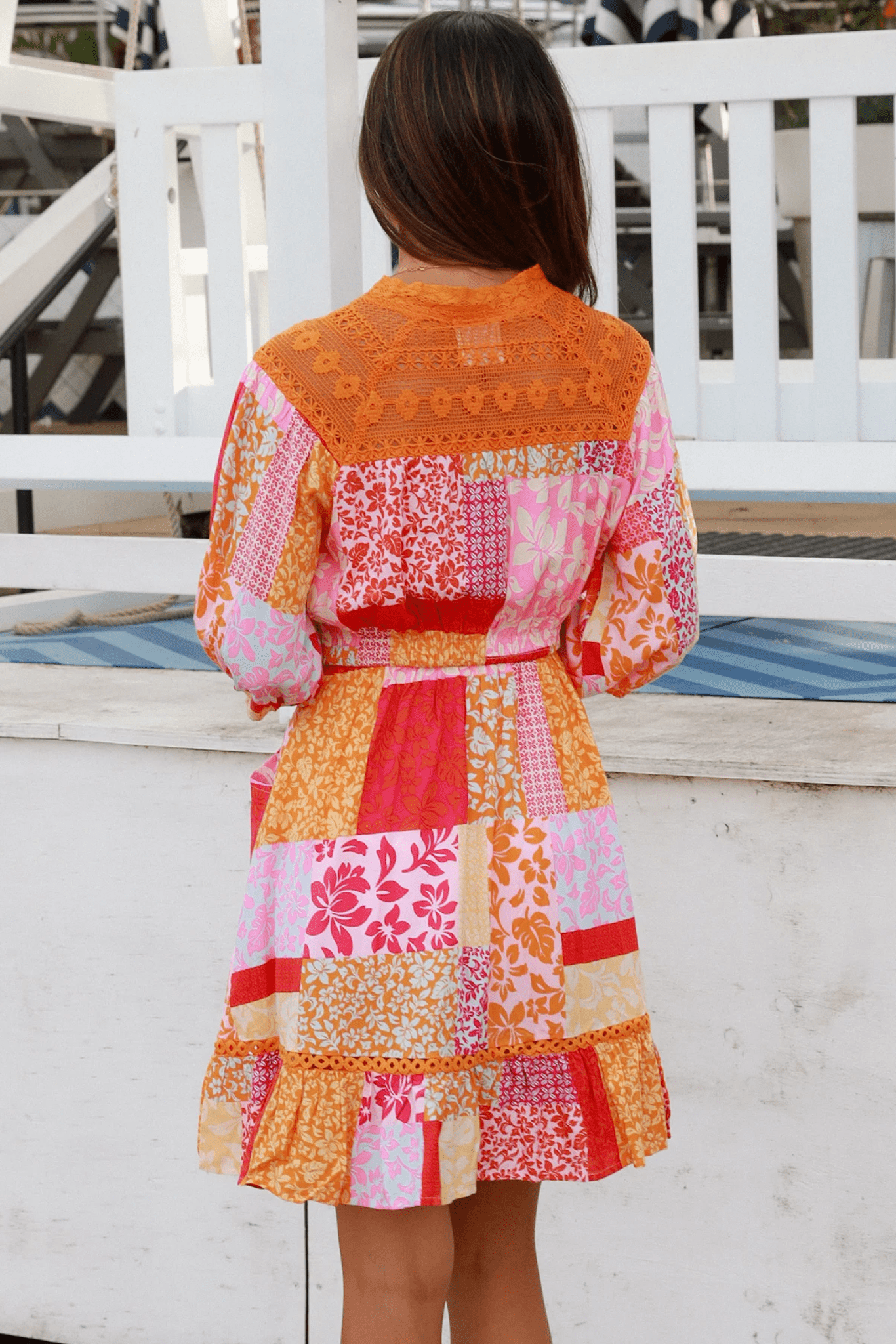 Kailani Ruby Mini Dress - Solara Boheme