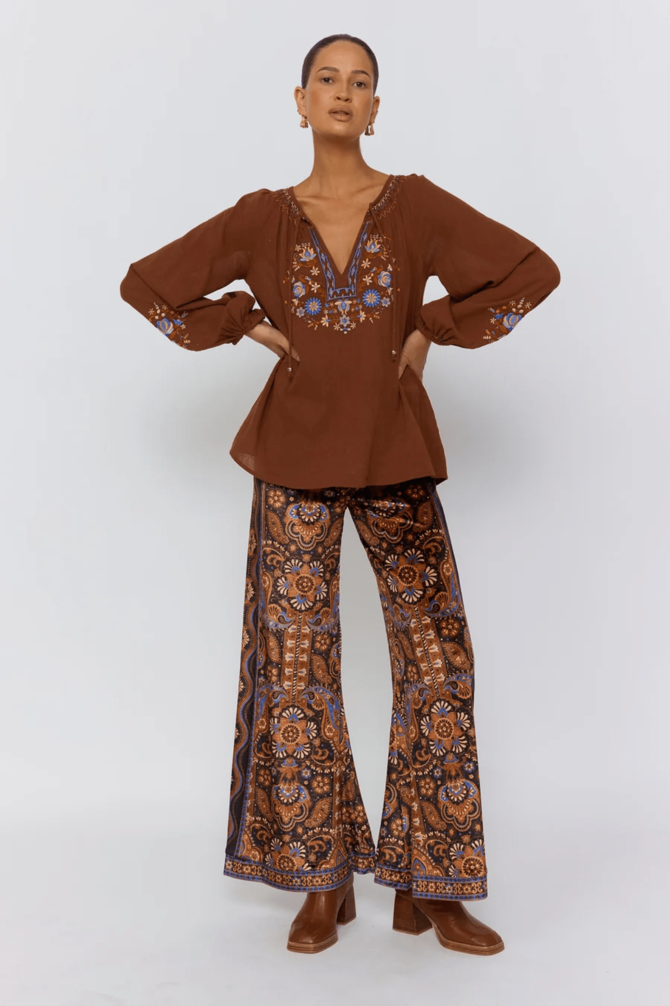 Lane Blouse - Solara Boheme