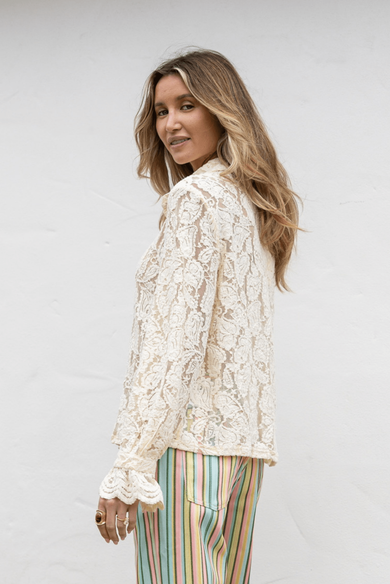 Lenni Lace Blouse - Solara Boheme