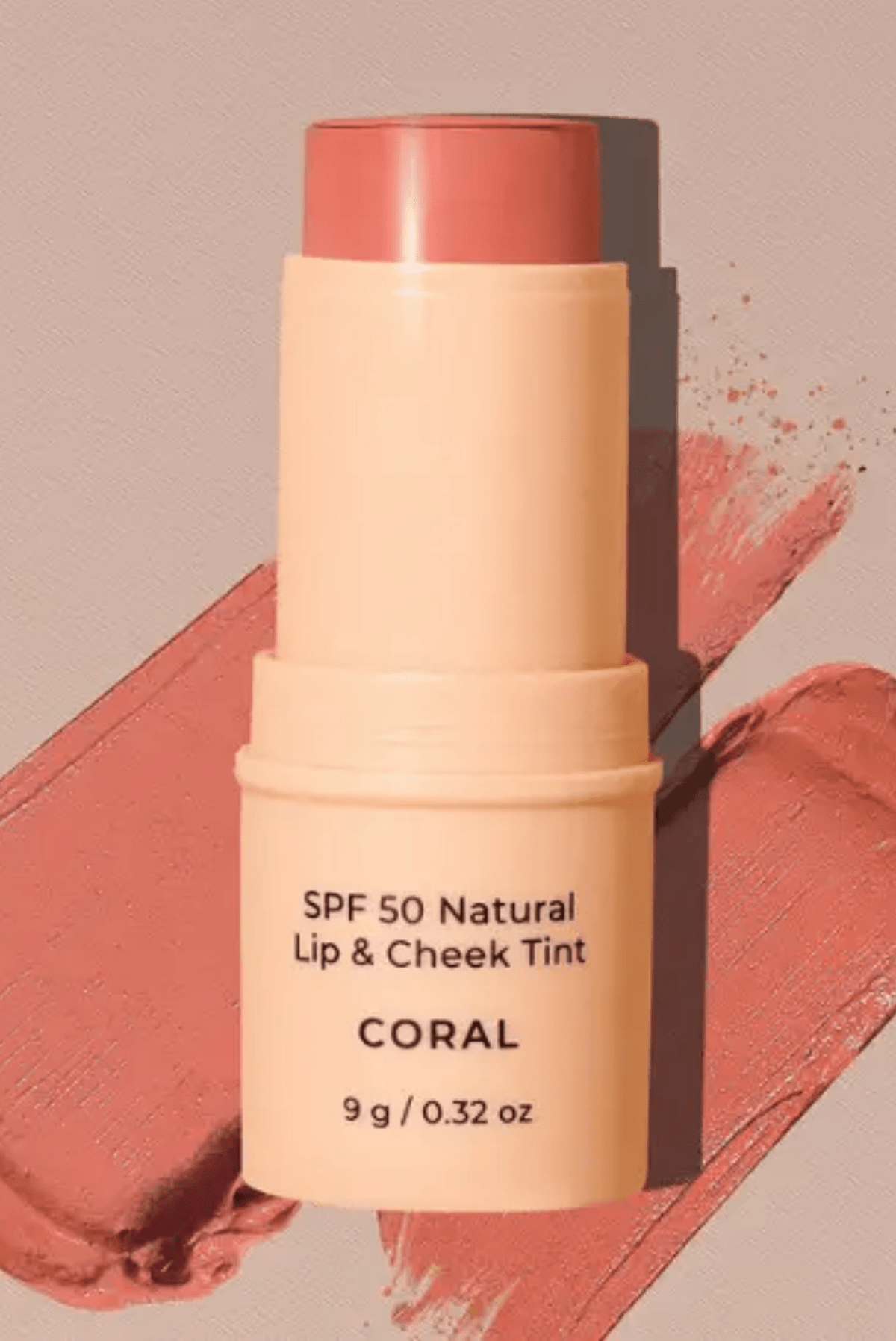 Lip & Cheek Tint - Coral - Solara Boheme