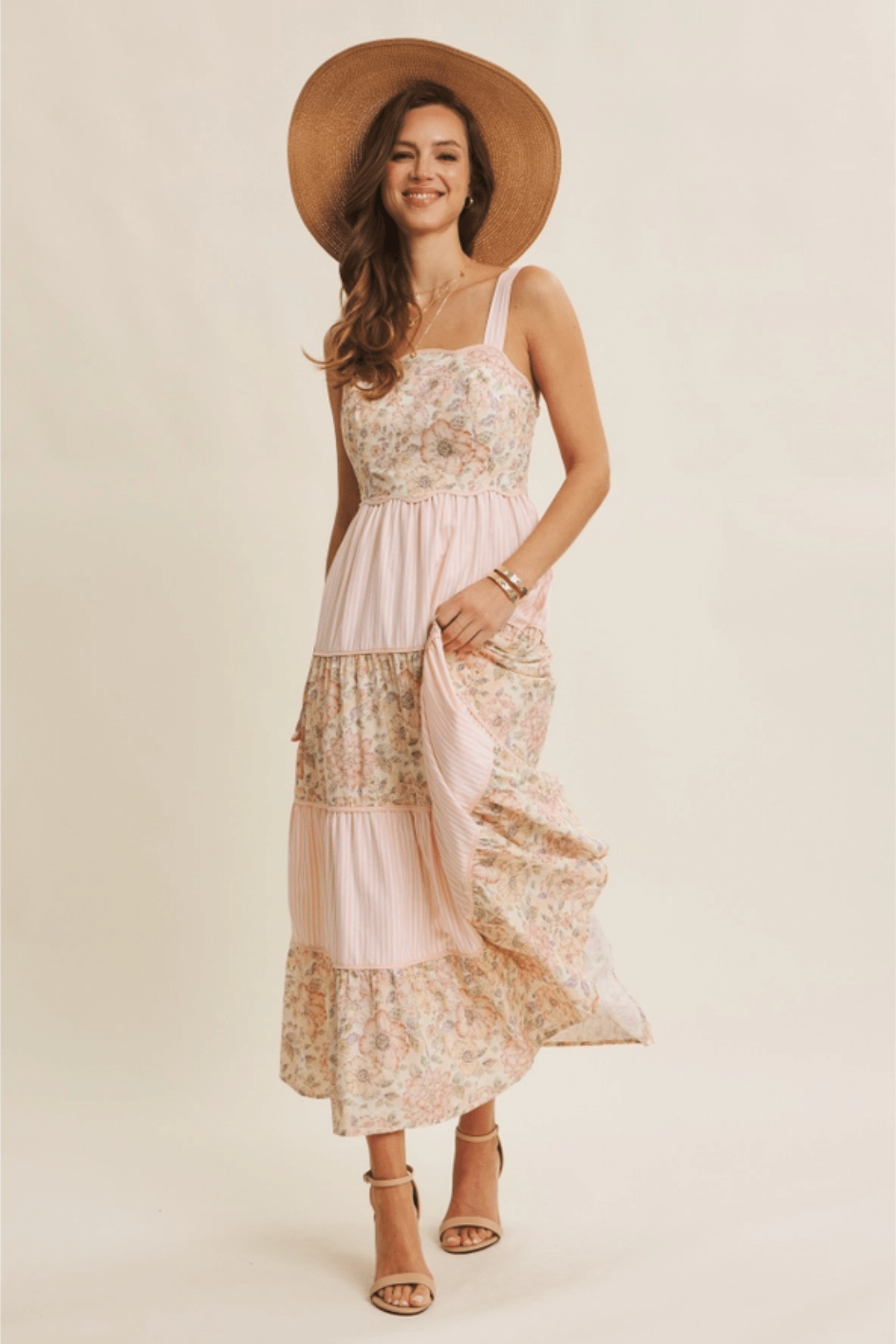 Melodie Midi Dress - Solara Boheme
