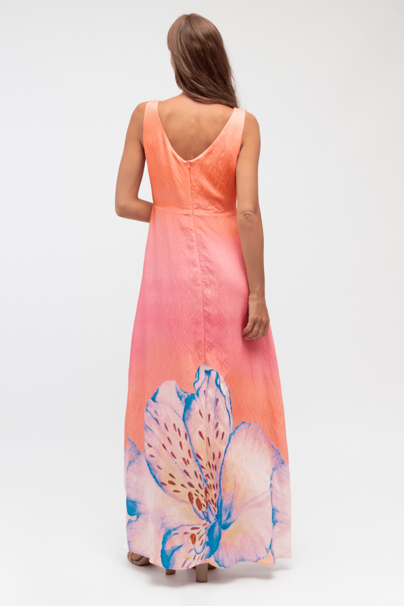 Orchid Blush Maxi Dress - Solara Boheme