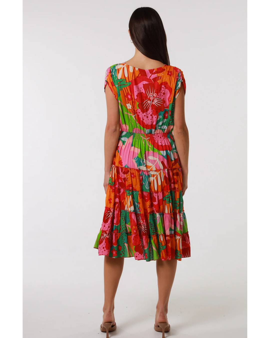 Trixie Dress Orange